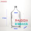 Chai Dẹp Cổ Cao 350ml | Chai thủy tinh nắp nhôm