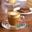 Ocean ( P02441 + P02471 ) - Bộ Tách Thủy Tinh Ocean Caffe  Cappuccino 195ml ( Đĩa + Tách ) | Nhập Khẩu Thái Lan