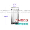 LG-133213 - Ly Thủy Tinh Lucky Rome Strip Tumbler 360ml | Nhập Khẩu Thái Lan