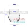 Deli DCS3018-1 - Ly Thủy Tinh Deli Lexinton Rock 370ml | Thủy Tinh Cao Cấp