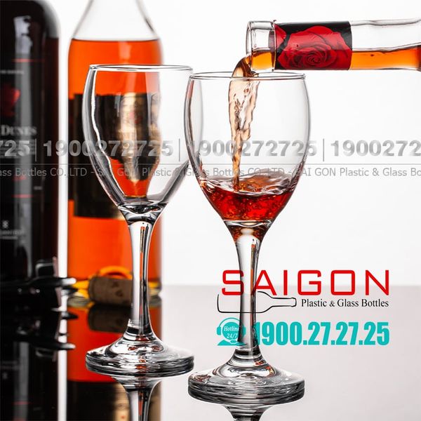 DELI GL3965 - Ly Thủy Tinh Deli Apple Green Glassic Liqueur Glass 230ml | Thủy Tinh Cao Cấp