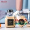 Chai Vuông Lùn 500ml | Chai thủy tinh nắp nhựa