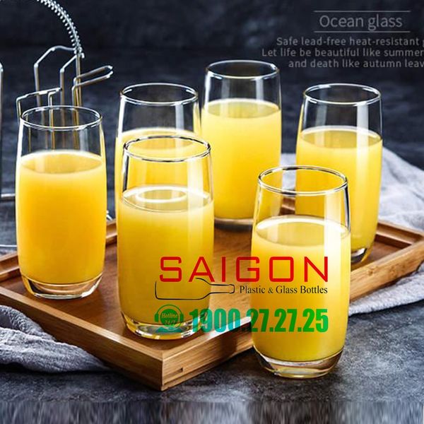 Ocean B13016 - Ly Thủy Tinh Ocean Ivory Hi Ball 460ml | Nhập Khẩu Thái Lan