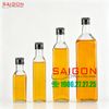 Chai Vuông 100ml | Chai thủy tinh nắp nhôm