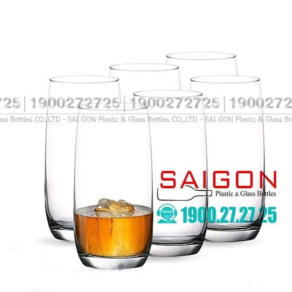 Ocean C13013 - Ly Thủy Tinh Ocean Iris Long Drink Glass 370ml | Nhập Khẩu Thái Lan