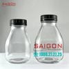 Chai Vuông Lùn 500ml | Chai thủy tinh nắp nhựa
