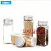 Chai Vuông Gia vị 120ml  | Chai thủy tinh rắc gia vị