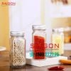 Chai Vuông Gia vị 120ml  | Chai thủy tinh rắc gia vị