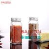 Chai Vuông Gia vị 120ml  | Chai thủy tinh rắc gia vị