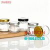 Hũ Trụ 25ml | Hũ Thủy Tinh Nắp Thiếc
