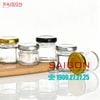 Hũ Lục Giác 45ml | Hũ Thủy Tinh Nắp Thiếc