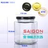 Hũ Lục Giác 500ml | Hũ Thủy Tinh Nắp Thiếc