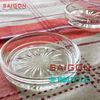 LG-755303(753) - Dĩa Lót Thủy Tinh Lucky Diamond Coaster 8.4cm | Nhập Khẩu Thái Lan