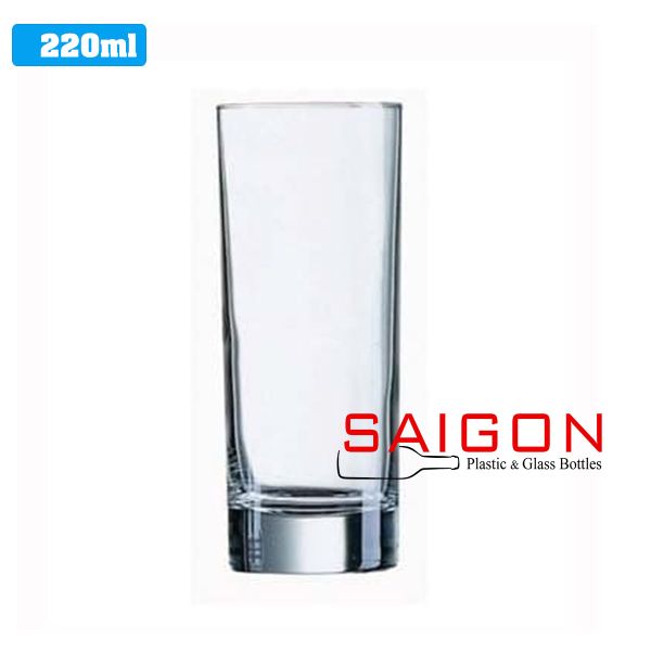 Ocean B00407 - Ly Thủy Tinh Ocean San Marino Hi Ball 220ml | Nhập Khẩu Thái Lan