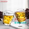 PG217 - Ly Thủy Tinh Prim Cosmo Beer Mug 290ml | Nhập Khẩu Thái Lan