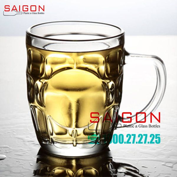PG217 - Ly Thủy Tinh Prim Cosmo Beer Mug 290ml | Nhập Khẩu Thái Lan
