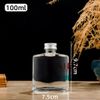 Chai Vuông Dẹp 100ml | Chai thủy tinh nắp nhôm