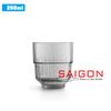 Libbey 820522 - Ly Thủy Tinh Libbey Cường Lực LinQ Grey Rocks  266ml | Nhập Khẩu E.U