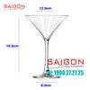 LIBBEY 7518 - Ly Thủy Tinh Libbey Vina Martini 296ml | Nhập Khẩu E.U