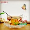 PG310.325 - Bộ Tách Thủy Tinh Prim Earl's Cup 220ml | Nhập Khẩu Thái Lan