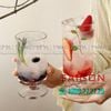 INS JX-3092PG - Ly Thủy Tinh INS có Chân Cooktail Tumber Glass 330ml | Thủy Tinh Cao Cấp