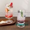 INS JX-3092PG - Ly Thủy Tinh INS có Chân Cooktail Tumber Glass 330ml | Thủy Tinh Cao Cấp