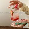 INS JX-3092PG - Ly Thủy Tinh INS có Chân Cooktail Tumber Glass 330ml | Thủy Tinh Cao Cấp