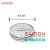 LG-755303(753) - Dĩa Lót Thủy Tinh Lucky Diamond Coaster 8.4cm | Nhập Khẩu Thái Lan