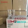 IMG MT18-9 - Ly Thủy Tinh IMG Hexagon Tumbler 260ml | Thủy tinh nhập khẩu Indonesia