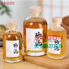 Chai tròn Boston 100ml | Chai thủy tinh nút nhấn