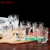 PG217 - Ly Thủy Tinh Prim Cosmo Beer Mug 290ml | Nhập Khẩu Thái Lan