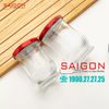 Hũ Thủy Tinh Sen Cao Sọc Đựng Yến 100ml