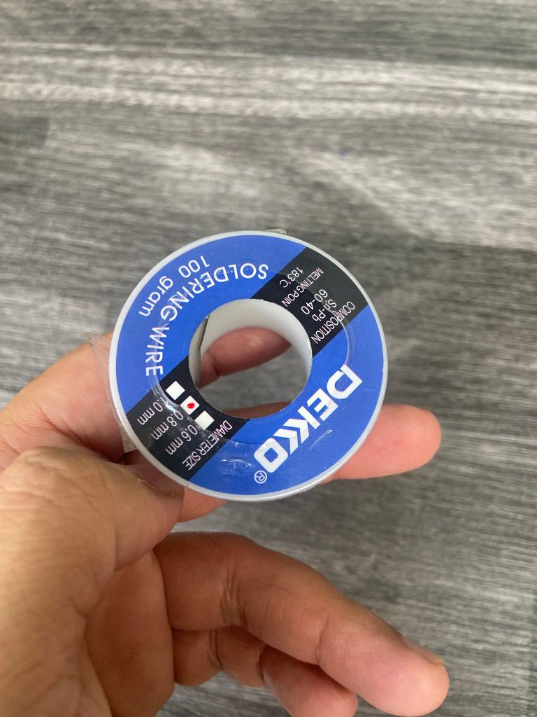 Chì hàn Dekko 238 (SN60/40 0.8mm 50g)