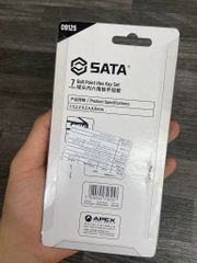 Bộ cờ lê hình chữ L SATA 1 bộ 7 cái 09125
