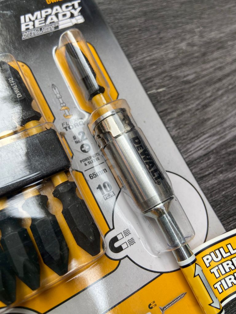 Bộ vít định vị 2 đầu PH2 65mm Dewalt DWA2SD65 (10 mũi)