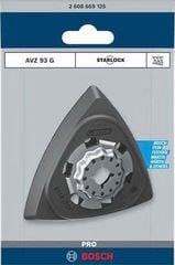 Đế chà nhám tam giác AVZ 93 G 93mm BOSCH PHỤ KIỆN 2608669125