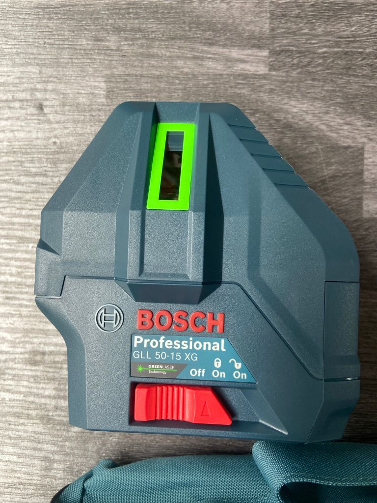 Máy cân bằng laser 5 tia xanh Bosch GLL 50-15XG