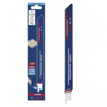 Lưỡi cưa kiếm S 1122 CHM Hard Nail Pallets (Bộ 1 lưỡi) BOSCH PHỤ KIỆN 2608900387
