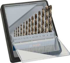 Mũi khoan INOX HSS-Co (hộp 13 mũi) Bosch 2607019926