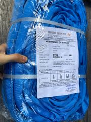 Dây cáp cẩu vải bản tròn (Roundsling Endless) 8 Tấn x 8 Mét, Hàn Quốc, HS 6:1 (cái)