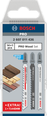 Bộ 15 lưỡi cưa lọng gỗ Bosch 2607011436