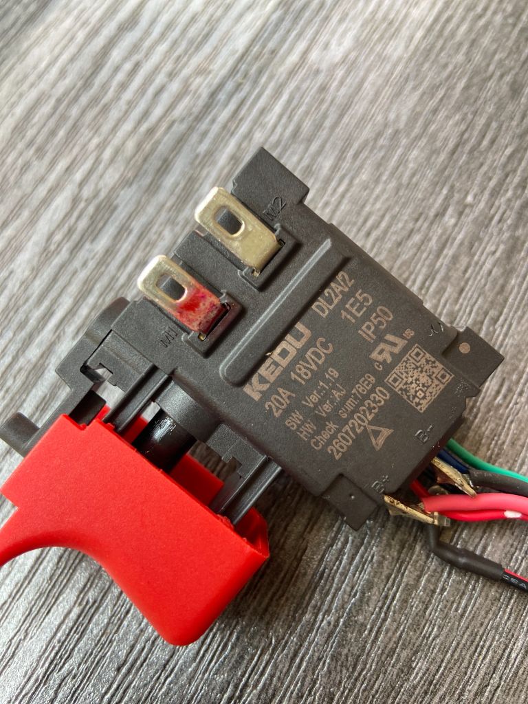 Công tắc điện khoan pin Bosch GSB 180-LI/GSR 2607202330