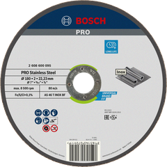 180x2x22.2mm Đá cắt Inox Bosch 2608600095