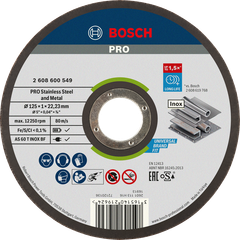 Đá cắt 150x1.6x22mm (inox) - Expert for Inox Bosch 2608603405