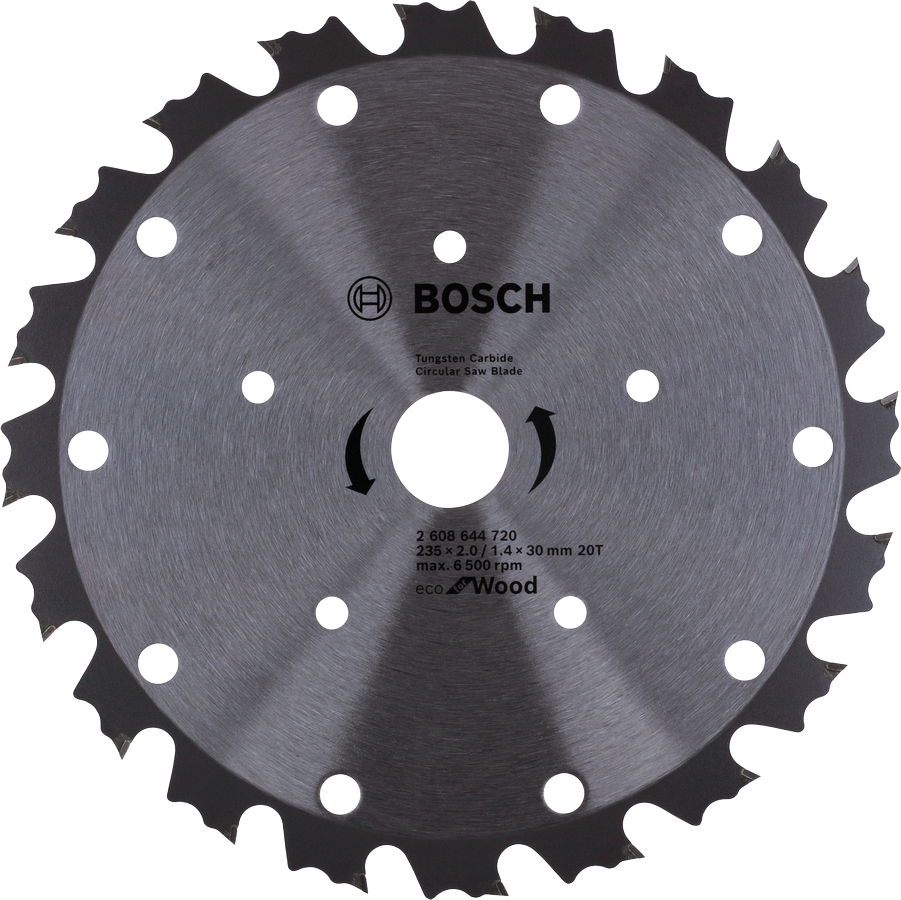 235x2.0/1.4x 30mm Lưỡi cưa gỗ CoolTeq Bosch 2608644720
