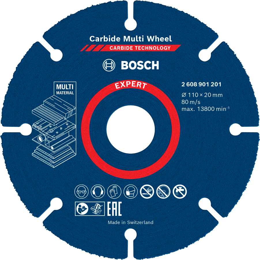 Lưỡi cắt gỗ đa năng Bosch 2608901201 (110x20/16x1.0mm)
