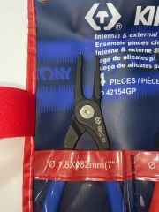 Bộ kìm mở phe 4 chi tiết Kingtony 42154GP