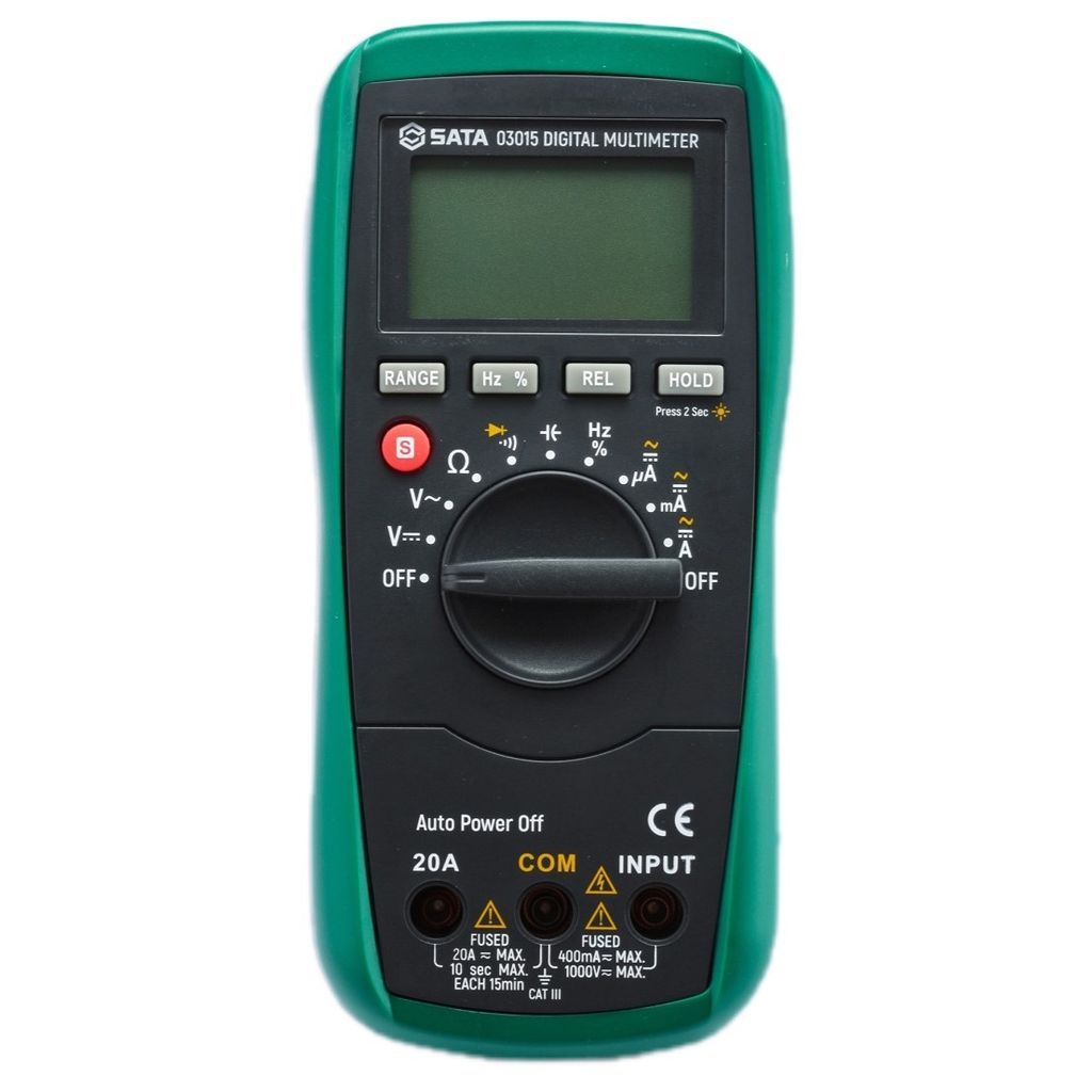 Đồng hồ vạn năng điện tử 20A SATA 03015