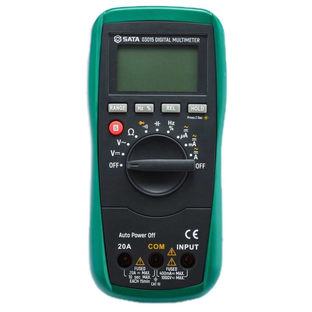 Đồng hồ vạn năng điện tử 20A SATA 03015