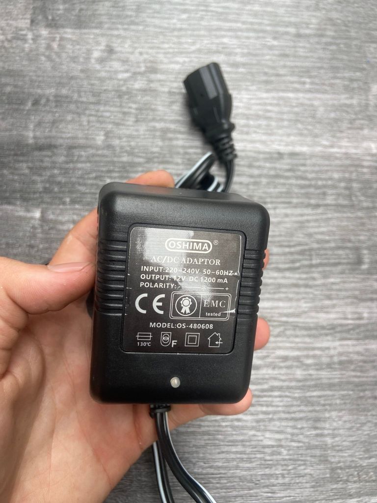 Bộ biến đổi tĩnh điện (cục sạc cơ) máy phun thuốc trừ côn trùng điện 12V1200mmA